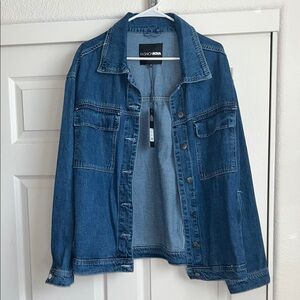 Fashion Nova Classic Blue Denim Jacket